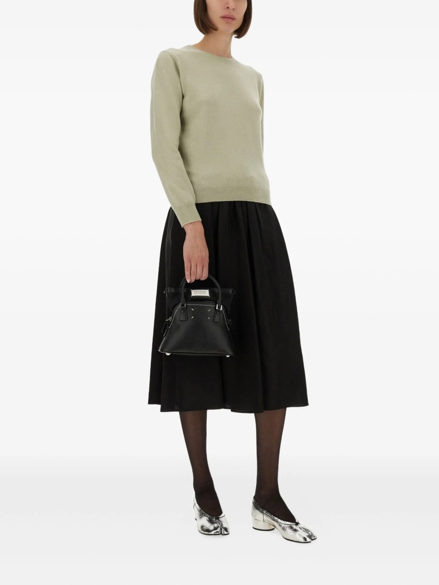 Pulover tricotat Maison Margiela verde - Img 2