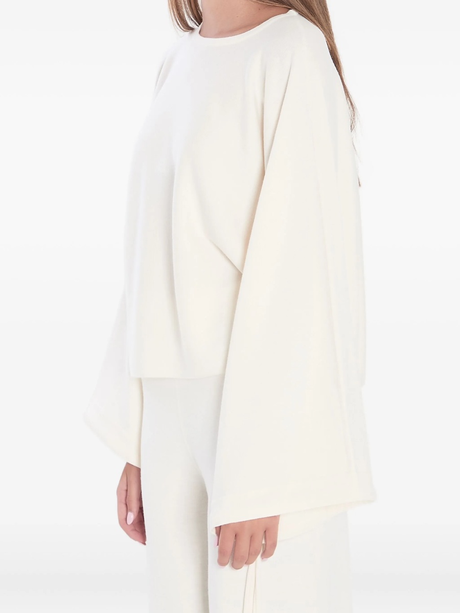 Pulover tricotat Max Mara alb - Img 2