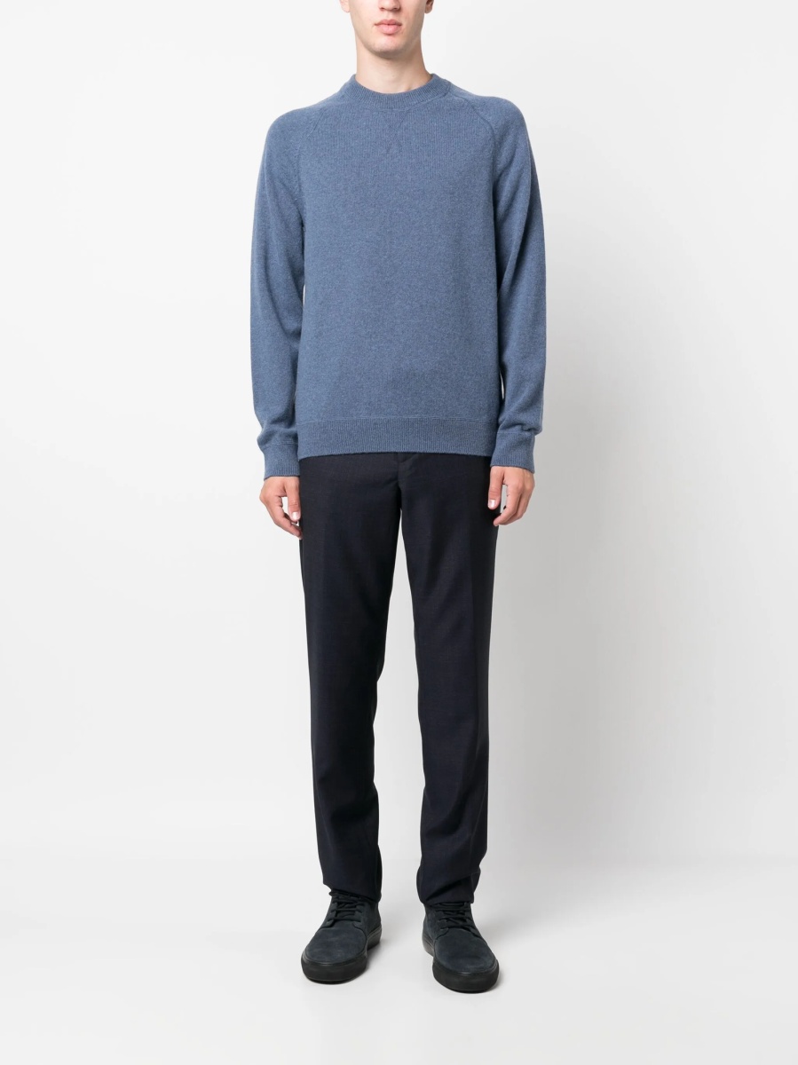 Pulover tricotat Paul Smith albastru - Img 2