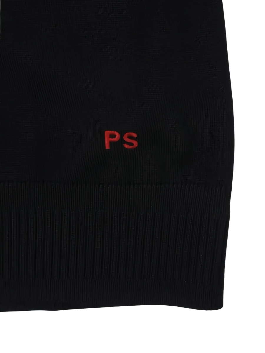 Pulover tricotat Paul Smith albastru - Img 3