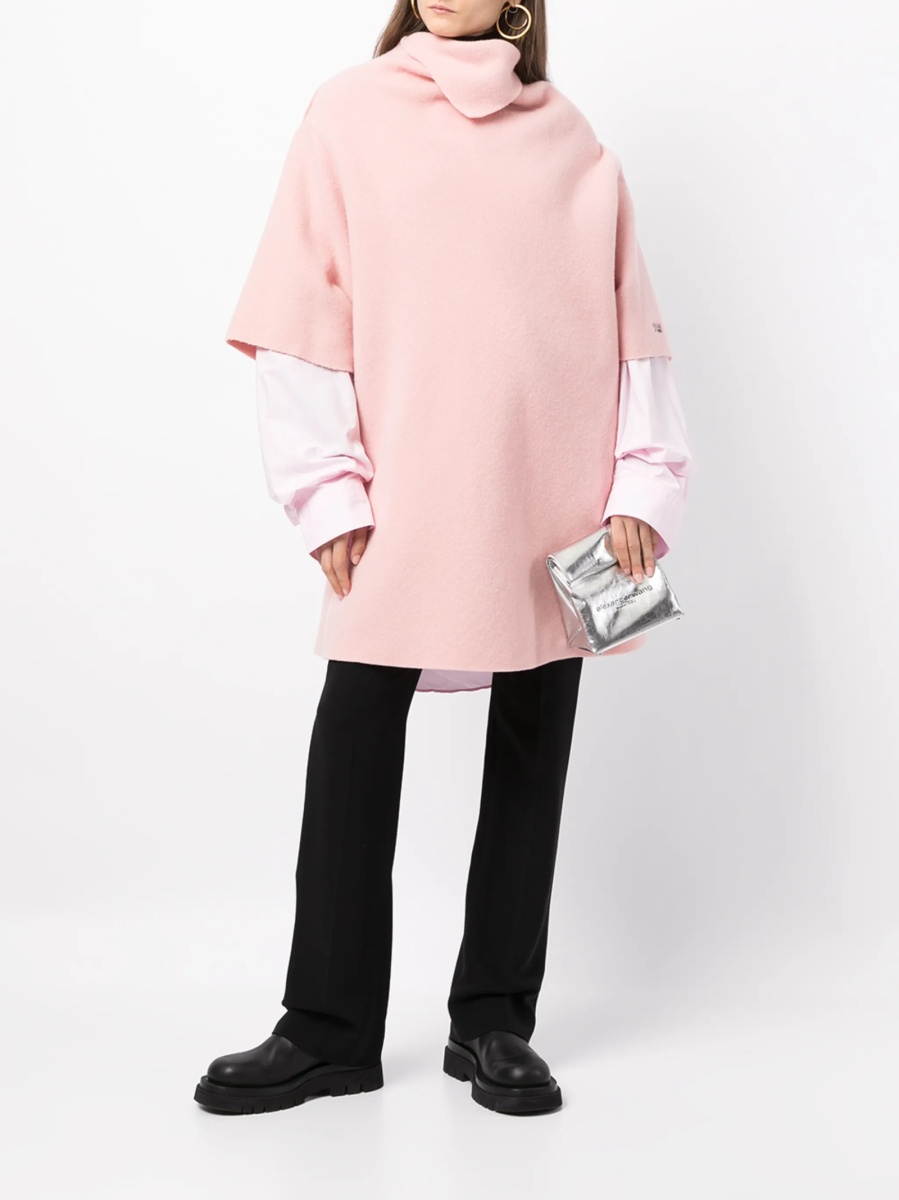 Pulover tricotat Raf Simons roz - Img 2