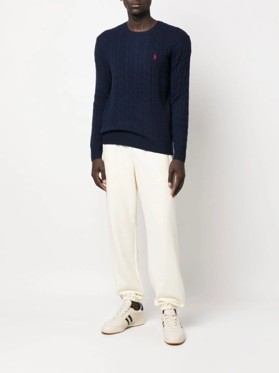 Pulover tricotat Ralph Lauren albastru - Img 2