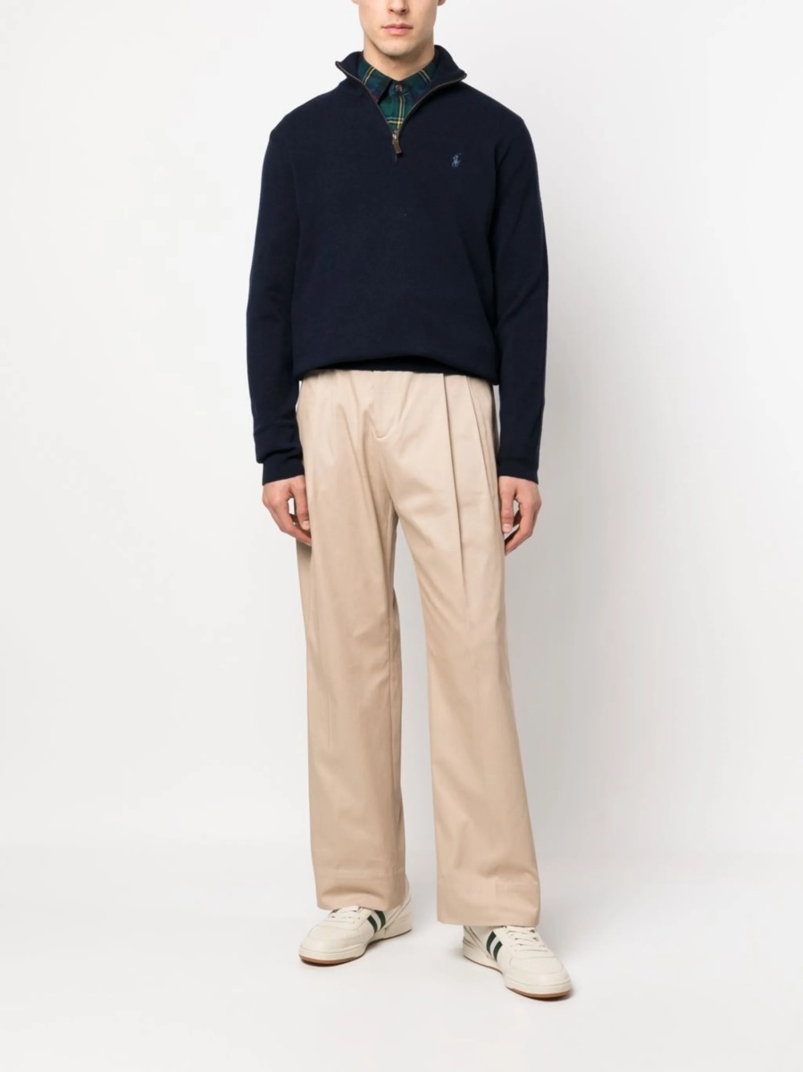 Pulover tricotat Ralph Lauren albastru - Img 2