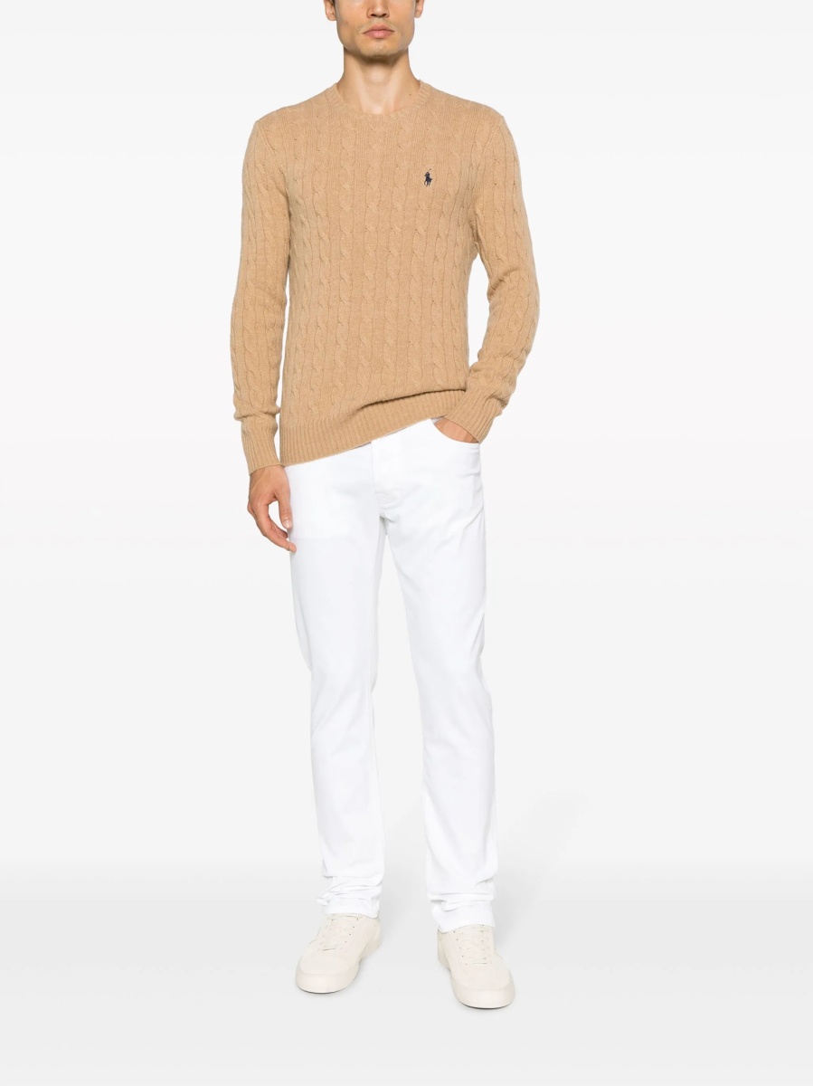 Pulover tricotat Ralph Lauren maro - Img 2