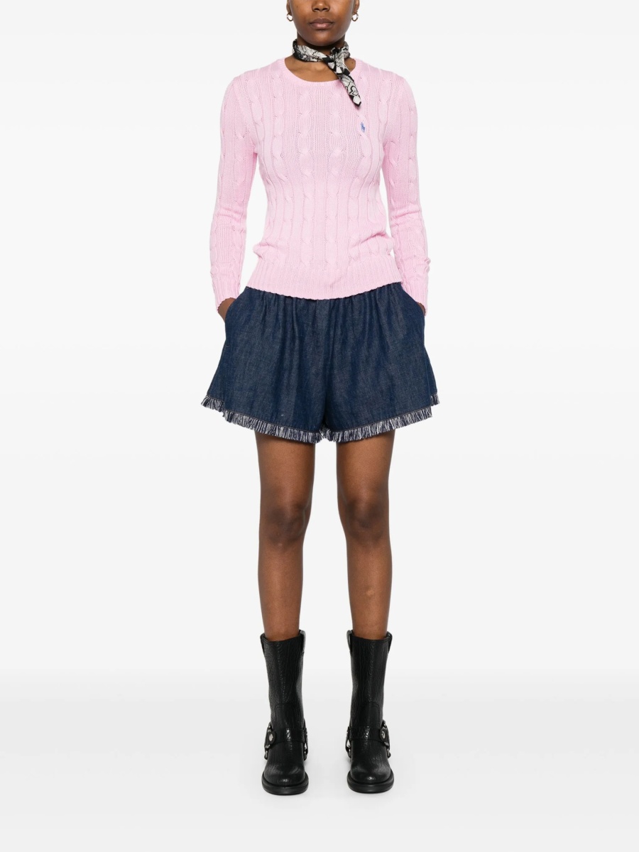 Pulover tricotat Ralph Lauren roz - Img 2