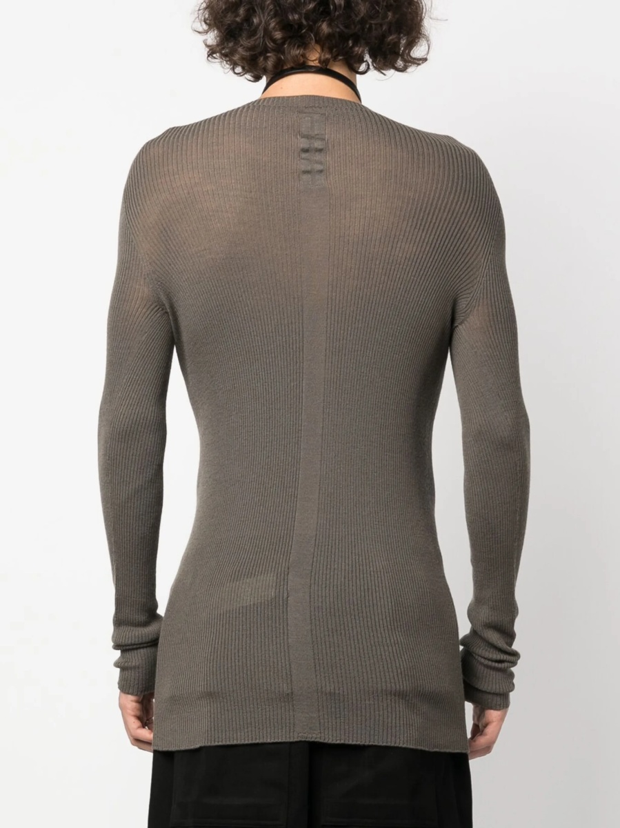 Pulover tricotat Rick Owens gri - Img 4