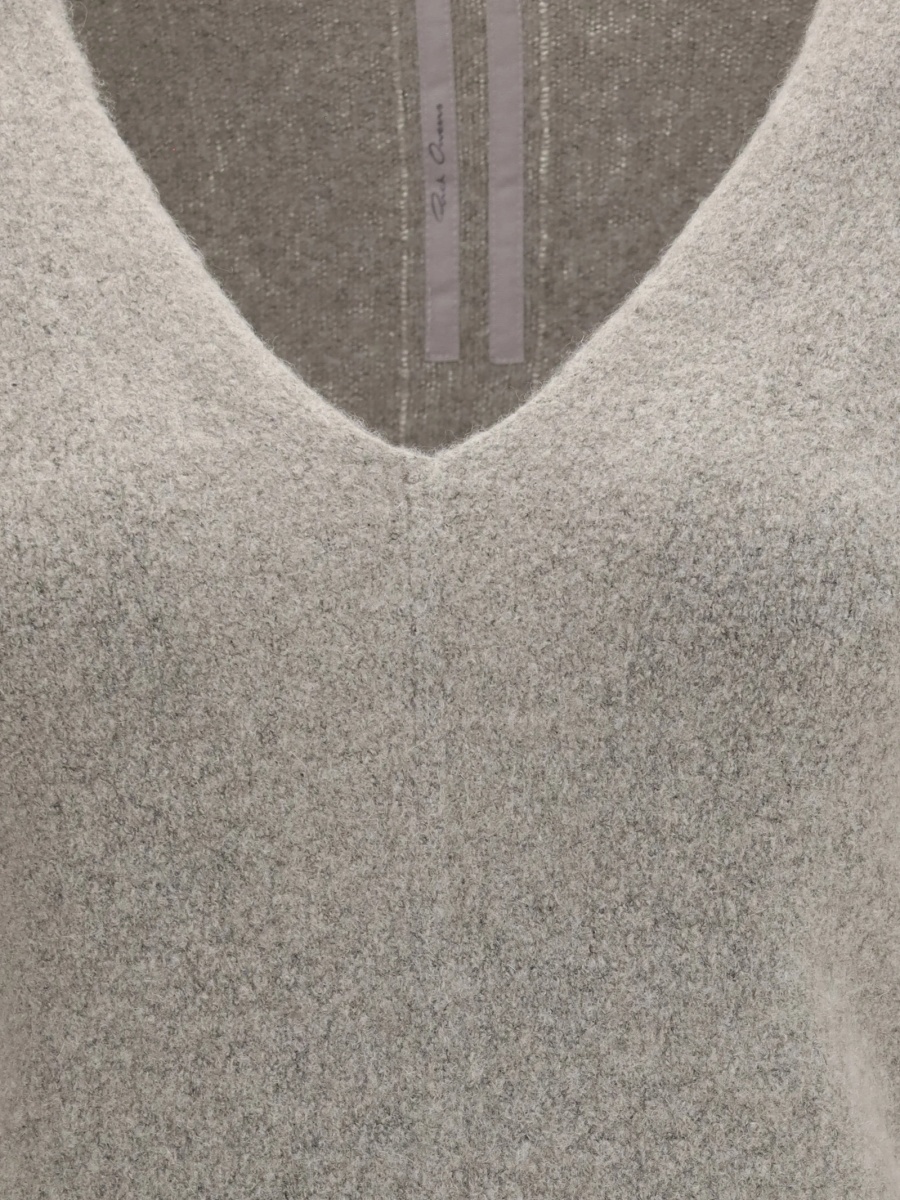 Pulover tricotat Rick Owens gri - Img 3