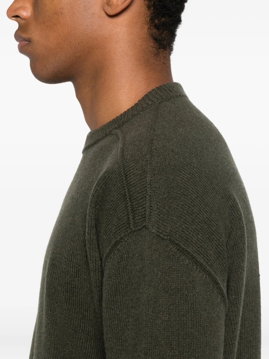 Pulover tricotat Rick Owens verde - Img 5