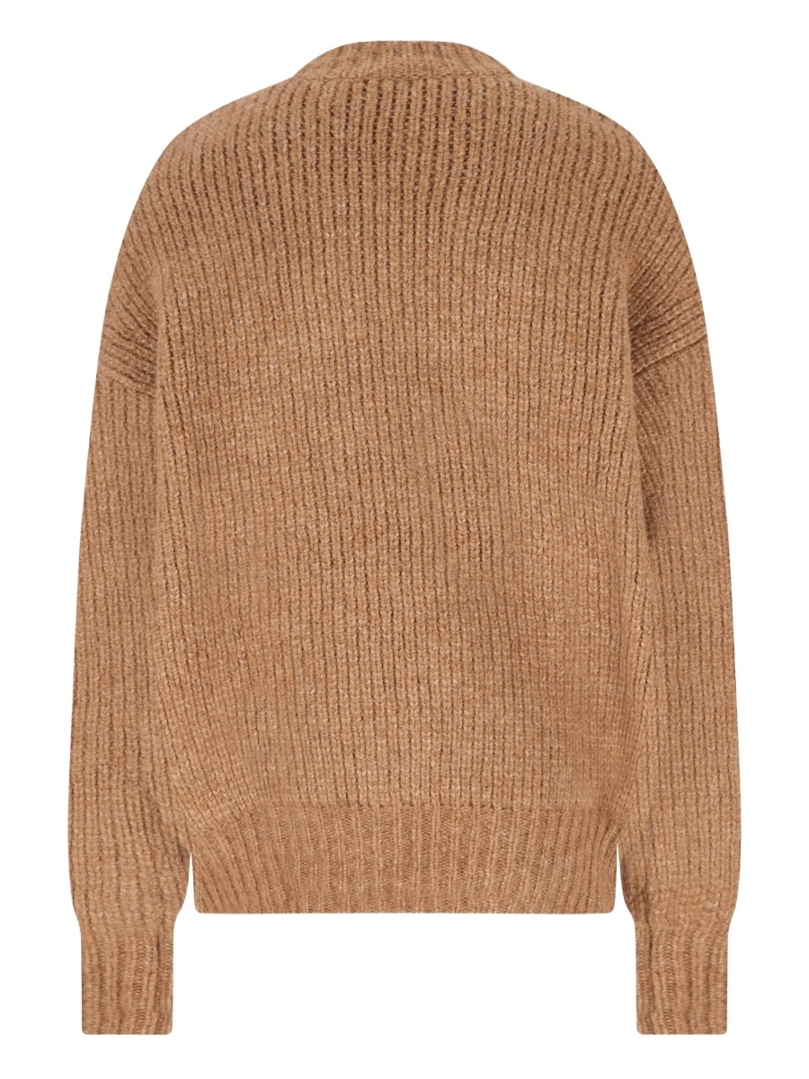 Pulover tricotat Saint Laurent maro - Img 2