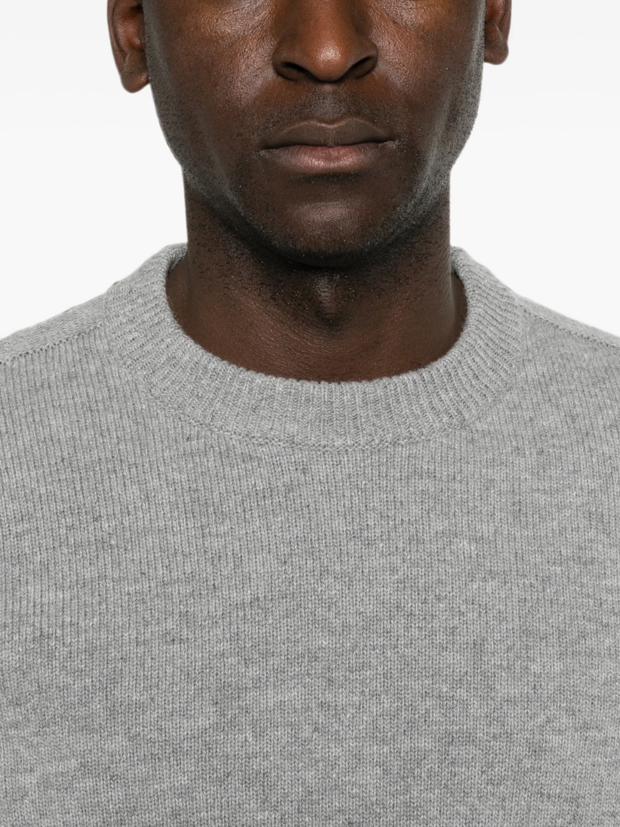 Pulover tricotat Stone Island gri - Img 5