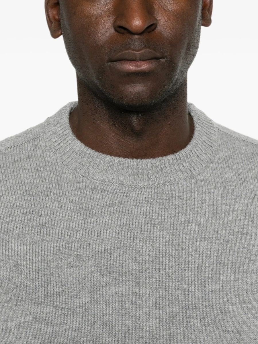Pulover tricotat Stone Island gri - Img 5
