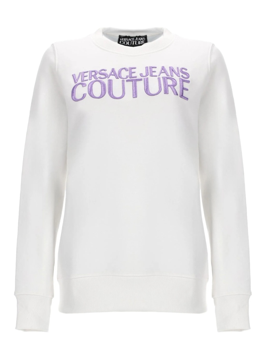Pulover tricotat Versace Jeans Couture alb - Img 2