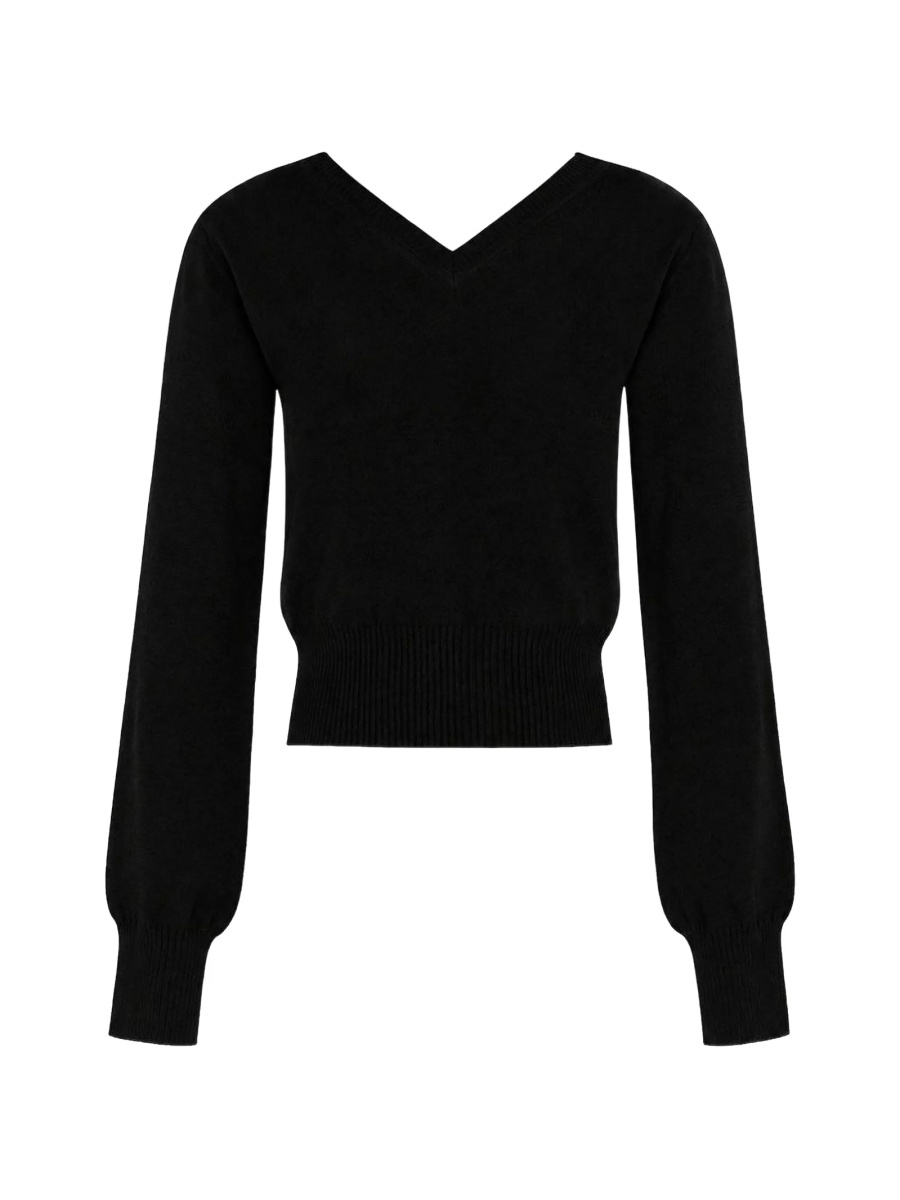 Pulover tricotat Vivienne Westwood negru - Img 2