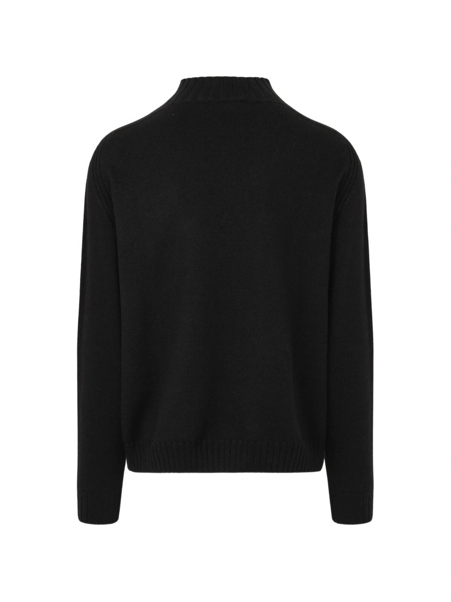 Pulover tricotat Vivienne Westwood negru - Img 5