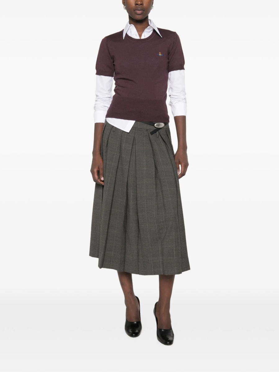 Pulover tricotat Vivienne Westwood violet - Img 2