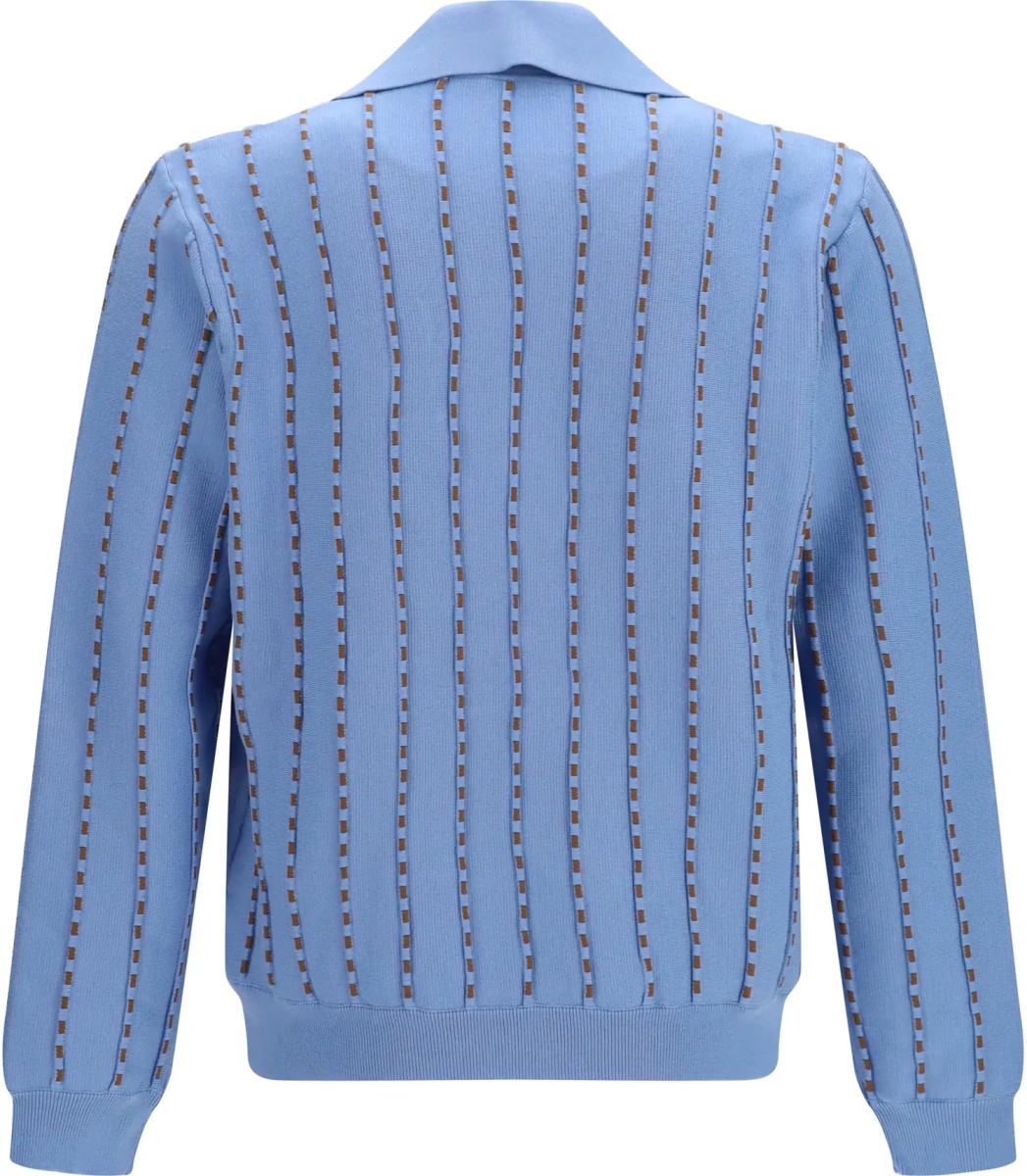 Pulover Trompe-l'œil Selleria knit Sweater - Img 2