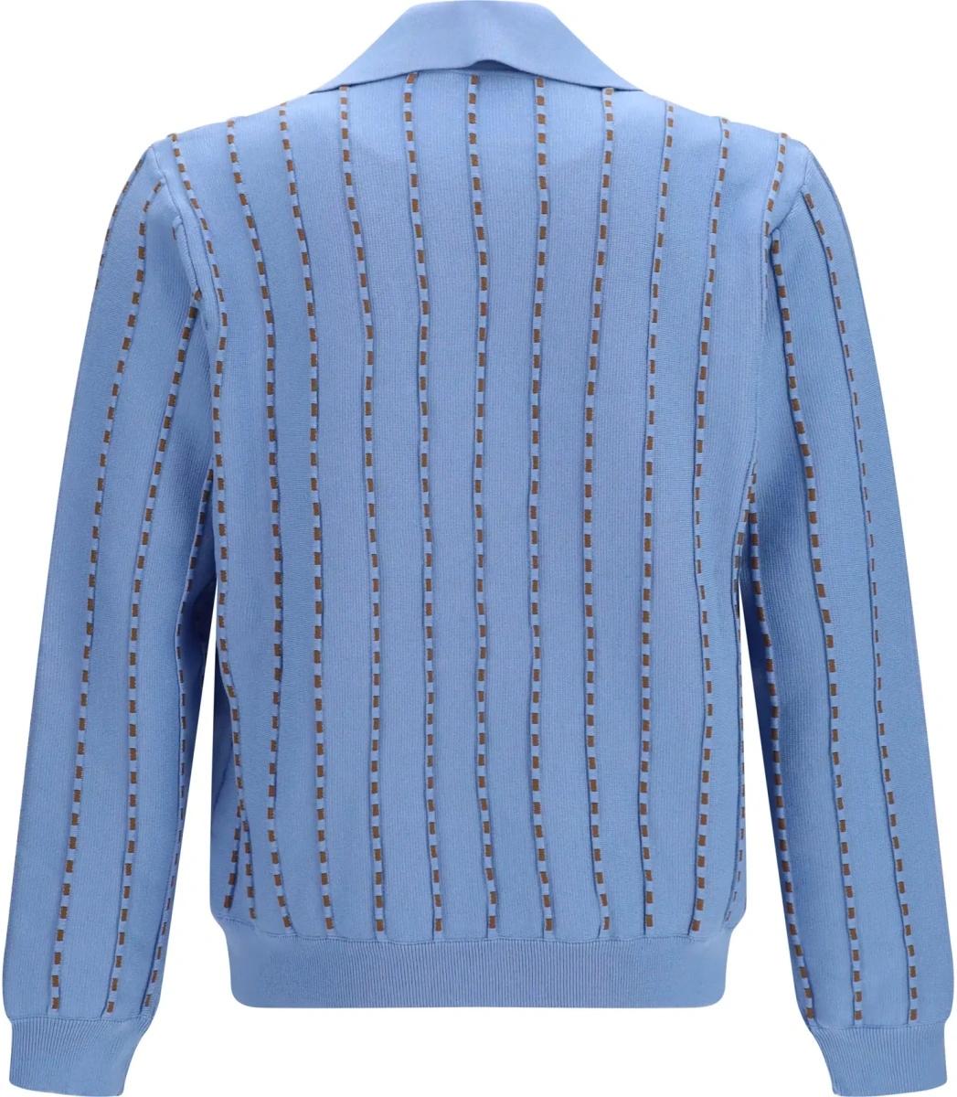Pulover Trompe-l'œil Selleria knit Sweater - Img 2