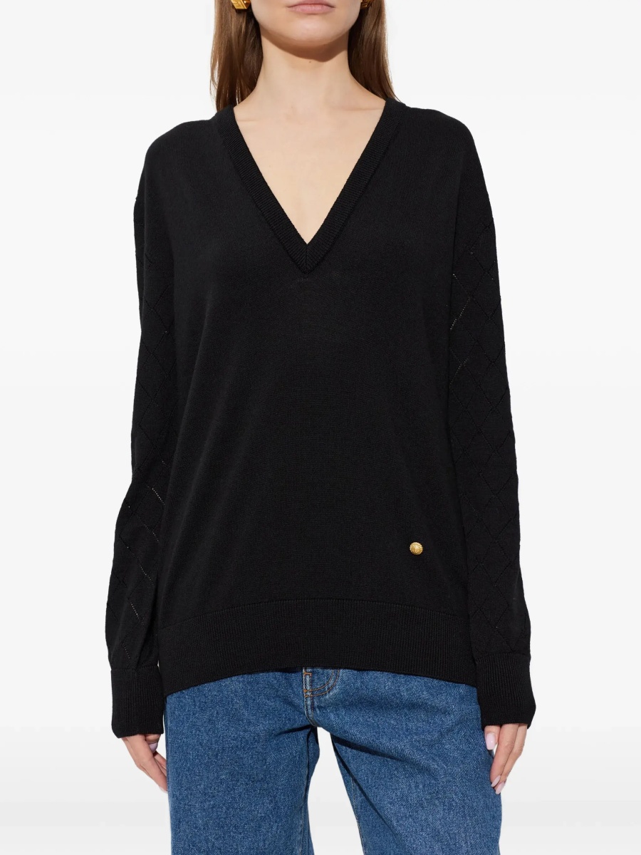 Pulover V-neck Sweater - Img 5
