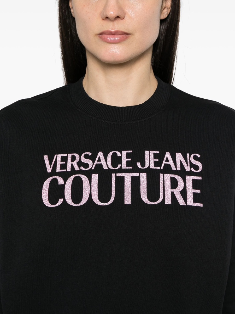 Pulover Versace Jeans Couture negru - Img 5