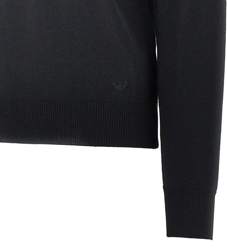 Pulover Virgin wool sweater with Eagle embroidery - Img 2