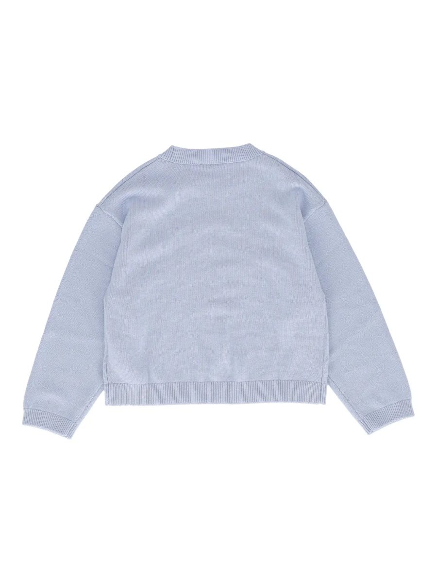 Pulover Wool cotton intarsia sweater - Img 2