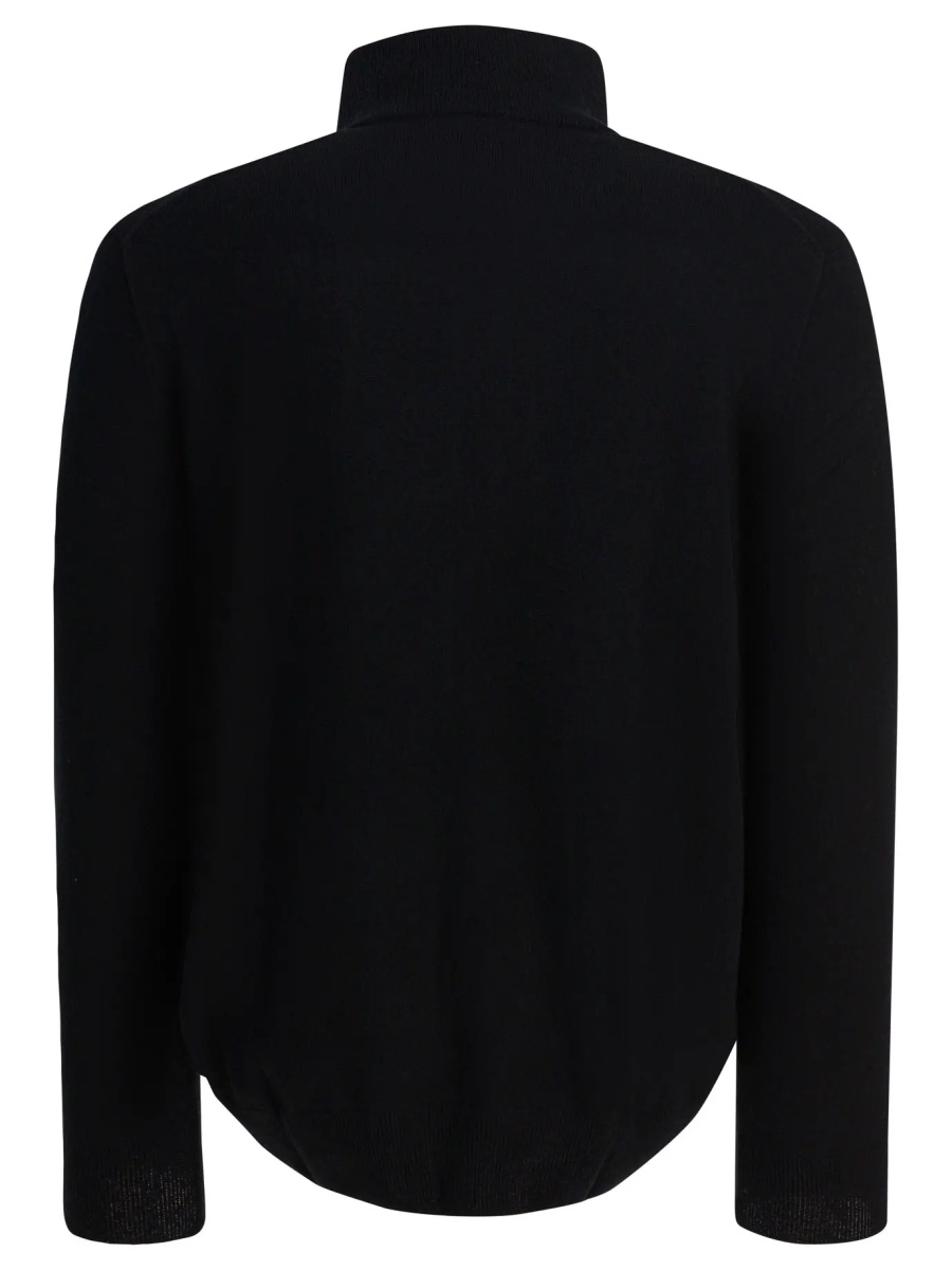 Pulover Wool Sweater with a Half-Zip - Img 2