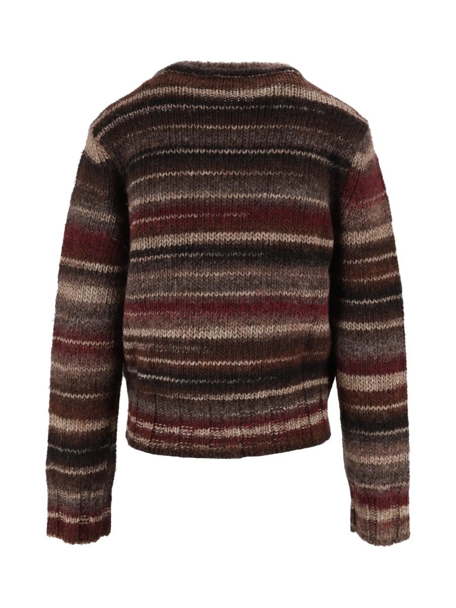 Pulovere CREWNECK IN PRINTED YARN - Img 3