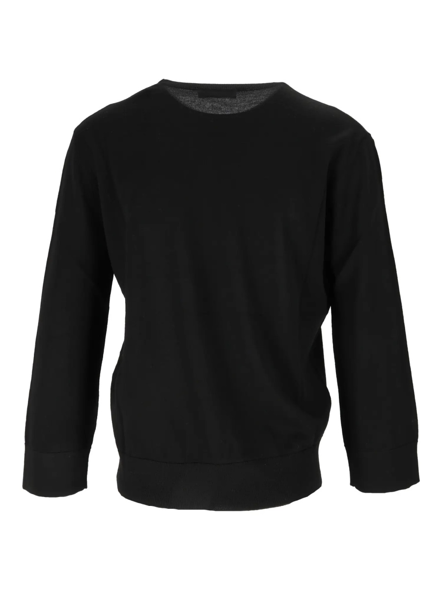 Pulovere CREWNECK WITH OPEN S LEEVES WITH BUTTONS - Img 3