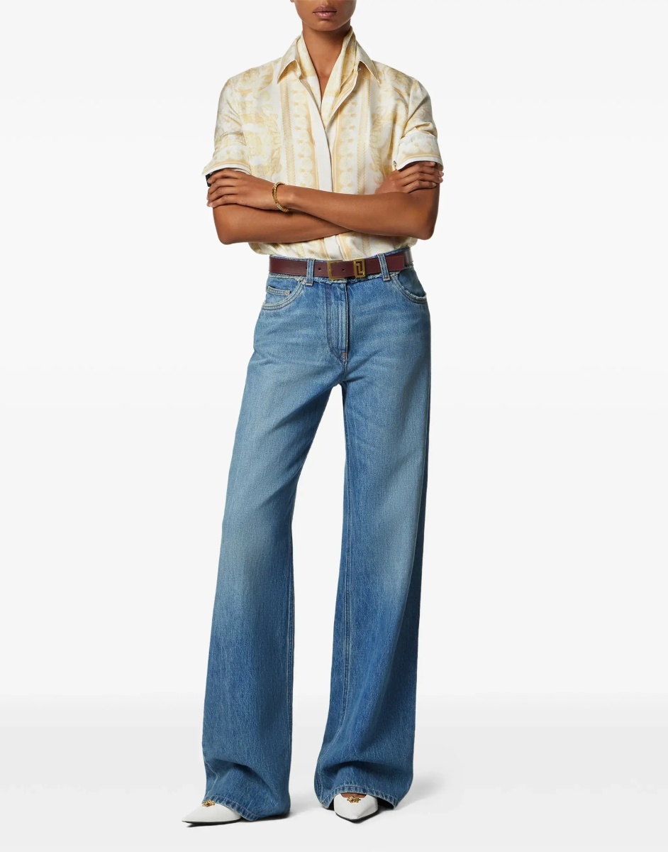 Raw Cut Frayed Jeans - Img 2