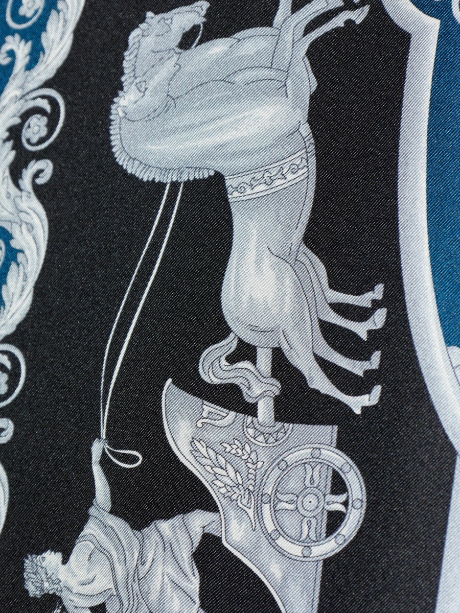 Regular-fit printed silk twill Shirt - Img 5