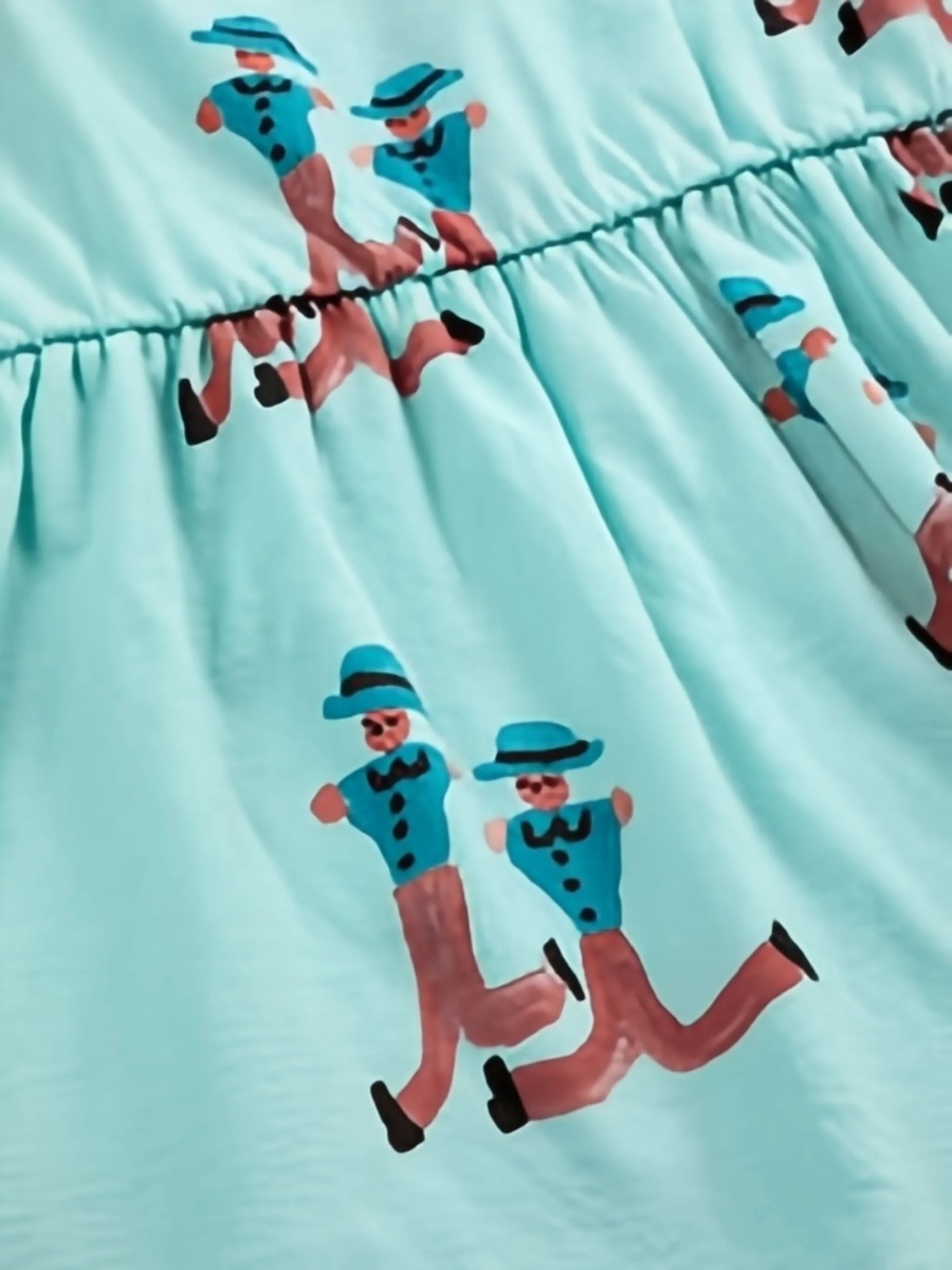 Rochie casual Bobo Choses albastra - Img 2