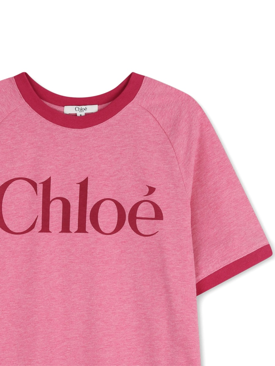 Rochie casual Chloe roz - Img 3