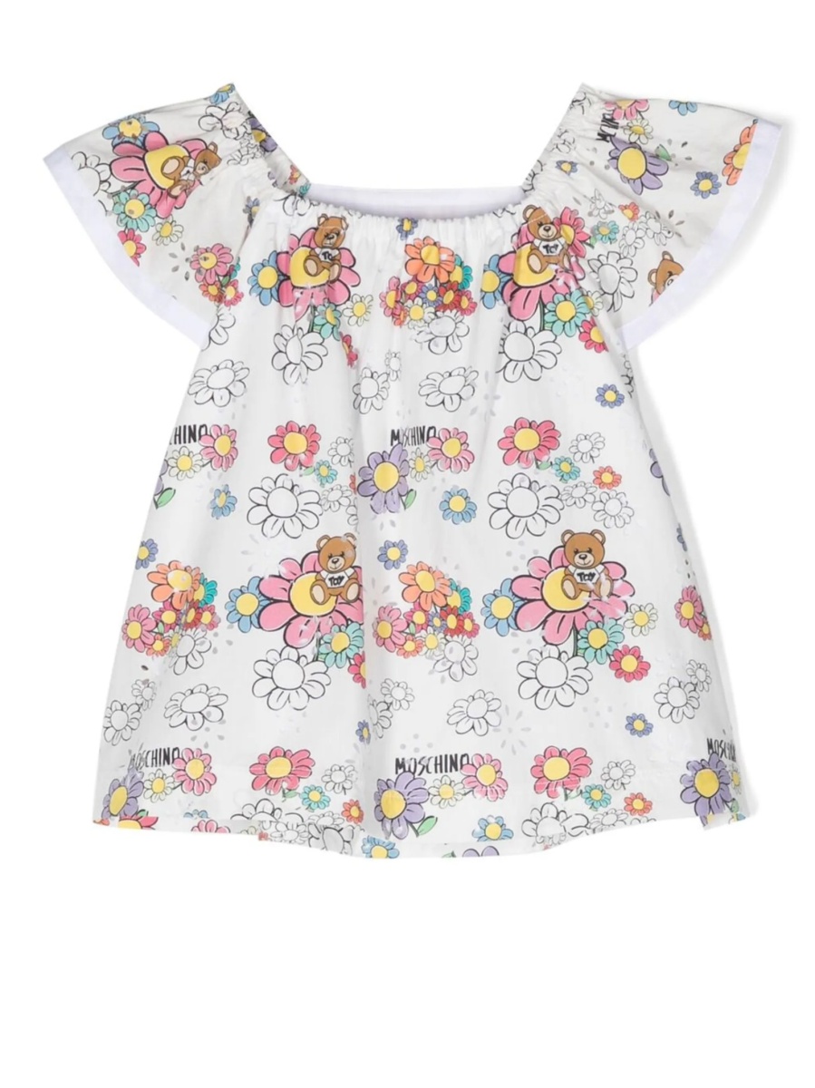 Rochie casual Moschino alba - Img 2