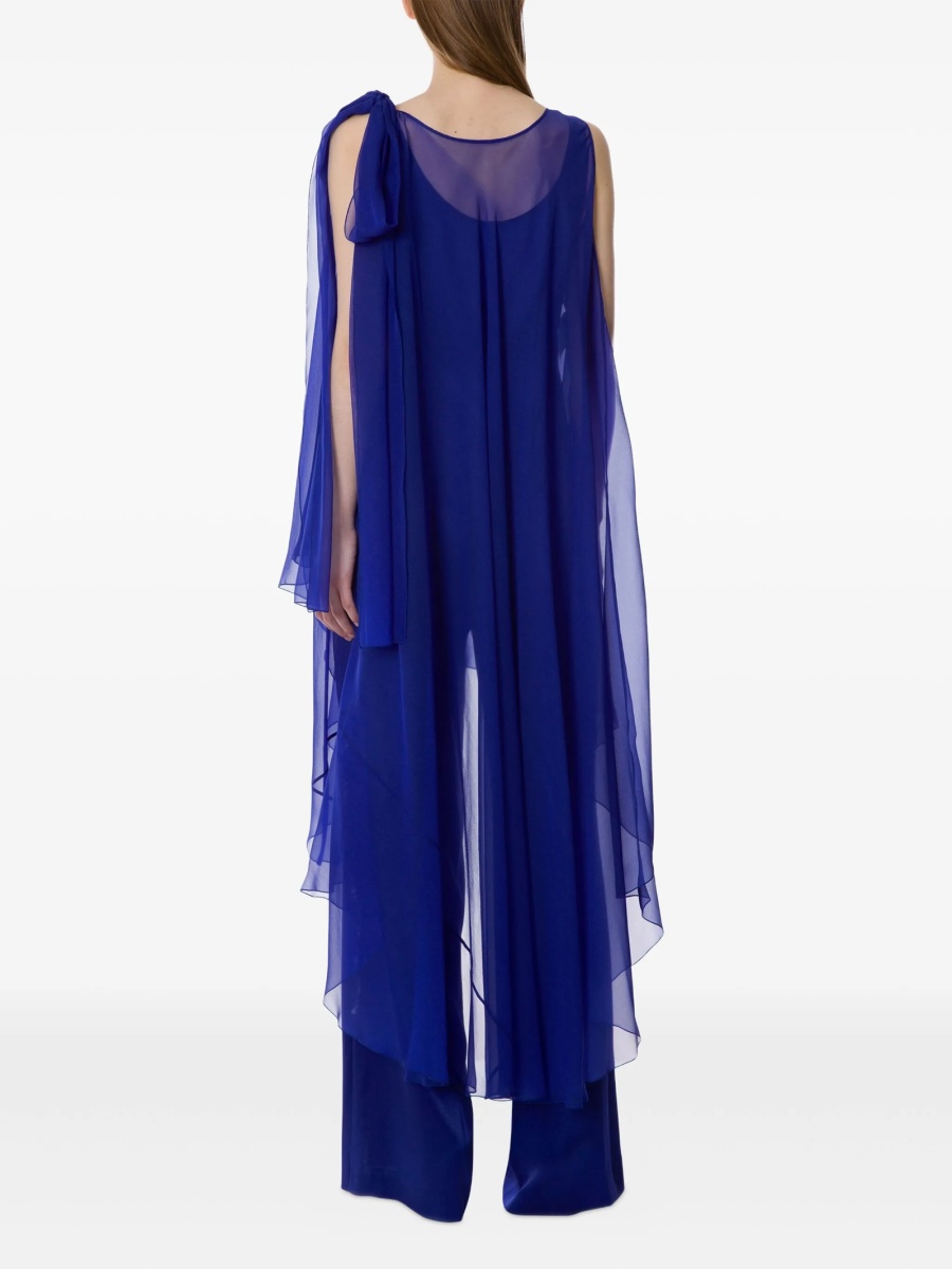 Rochie de ocazie Alberta Ferretti albastra - Img 3