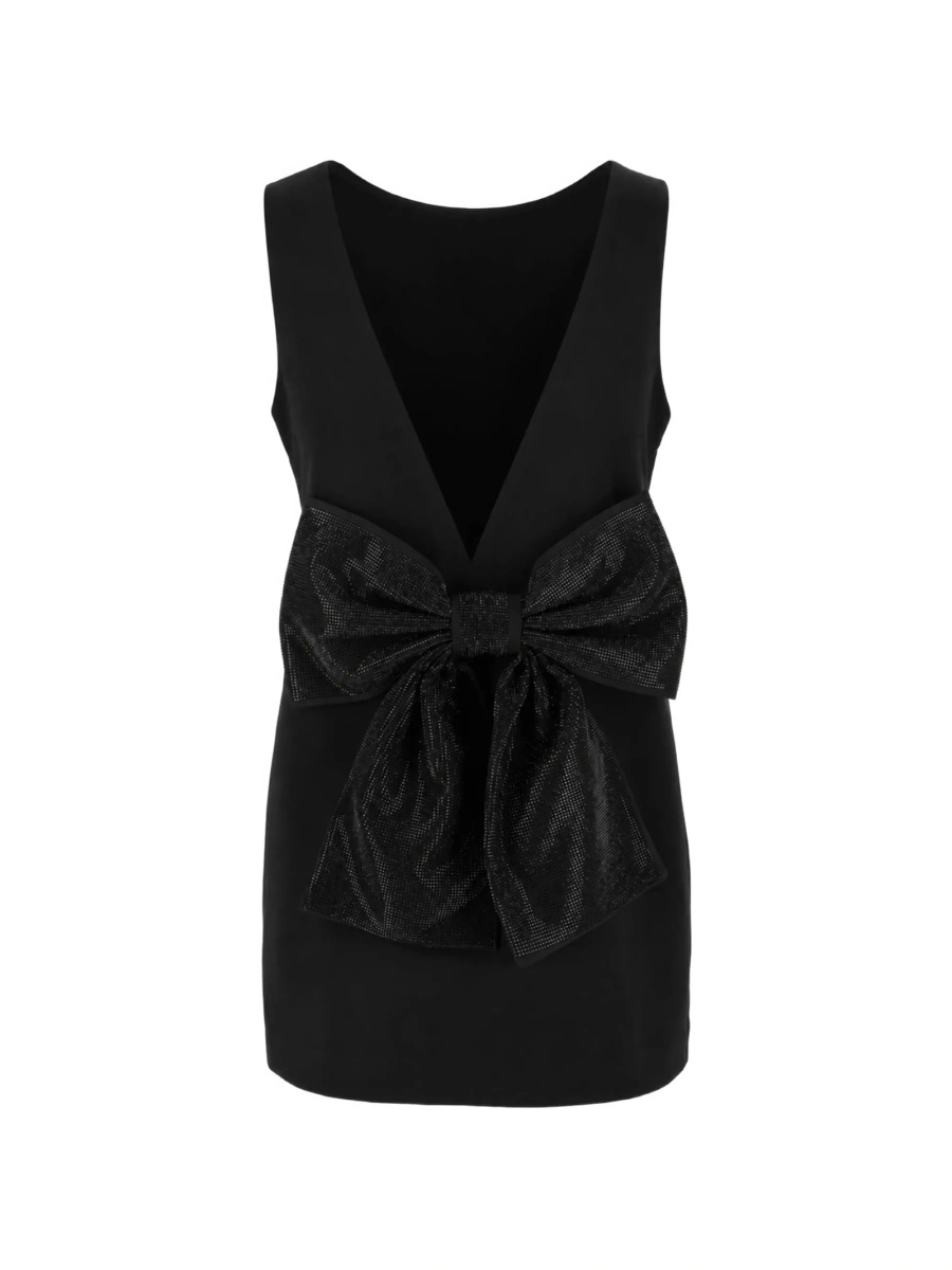 Rochie de ocazie Eleh neagra din elastan si polyester - Img 2