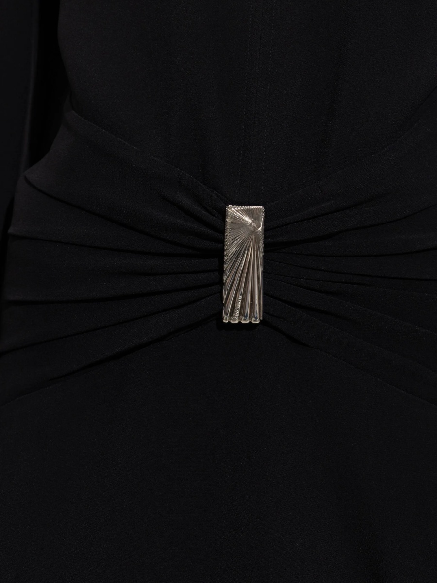 Rochie de ocazie THE ATTICO neagra - Img 5