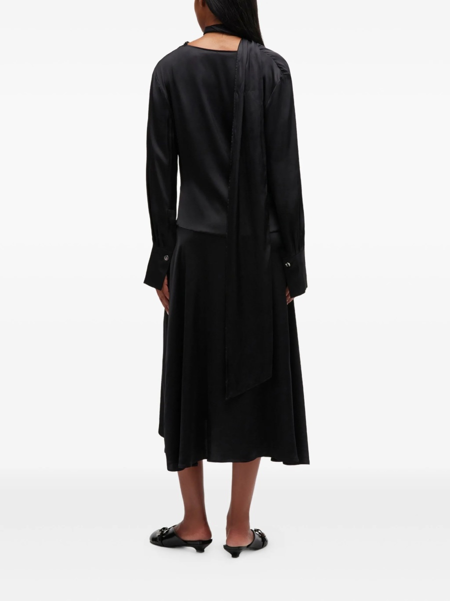 Rochie de seara Ganni neagra - Img 3