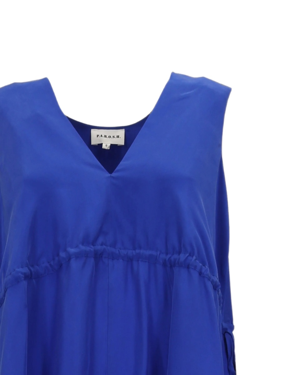 Rochie de seara P.A.R.O.S.H. albastra - Img 3