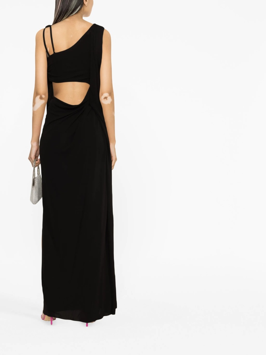 Rochie de zi Alberta Ferretti neagra - Img 3