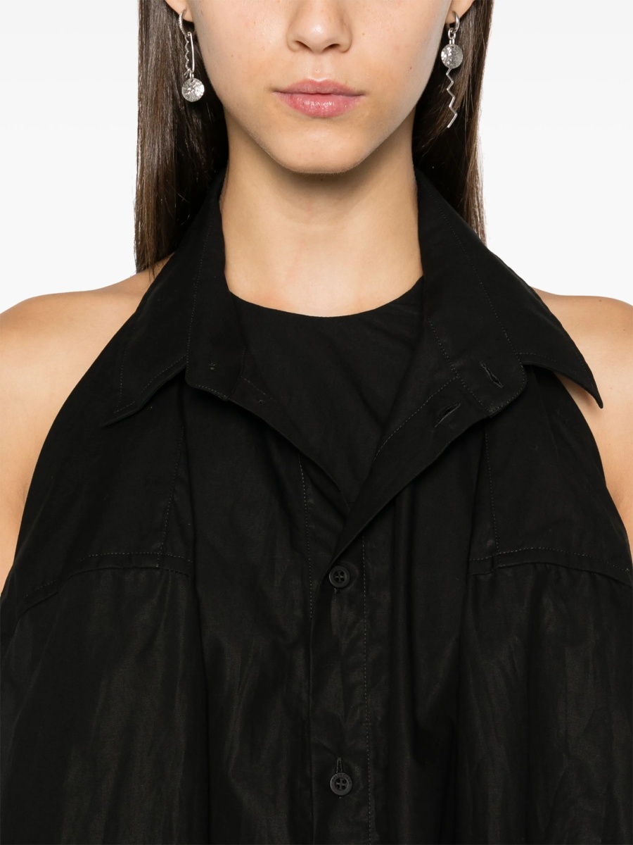 Rochie de zi Balenciaga neagra - Img 5