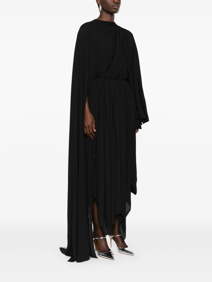 Rochie de zi Balenciaga neagra - Img 3