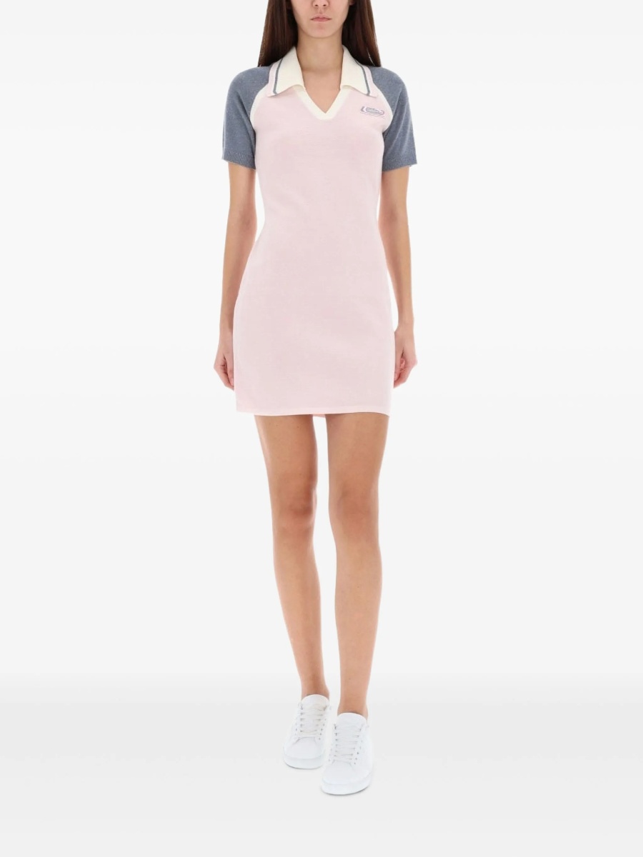 Rochie de zi Casablanca roz - Img 3