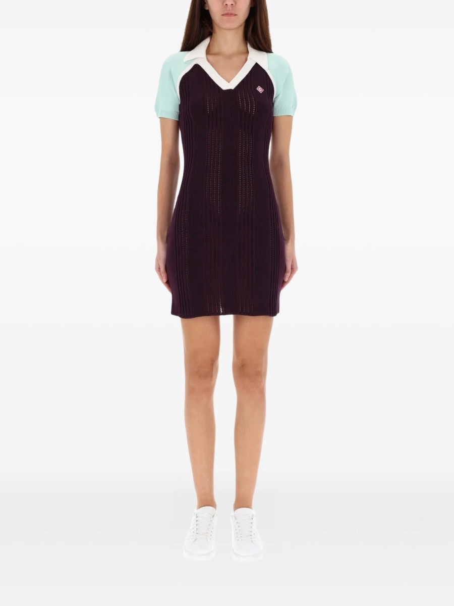 Rochie de zi Casablanca violet - Img 2