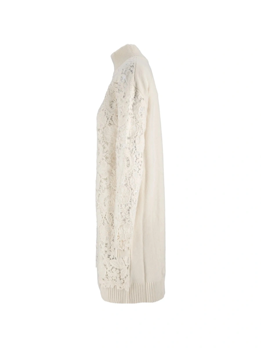 Rochie de zi ERMANNO FIRENZE alba - Img 2