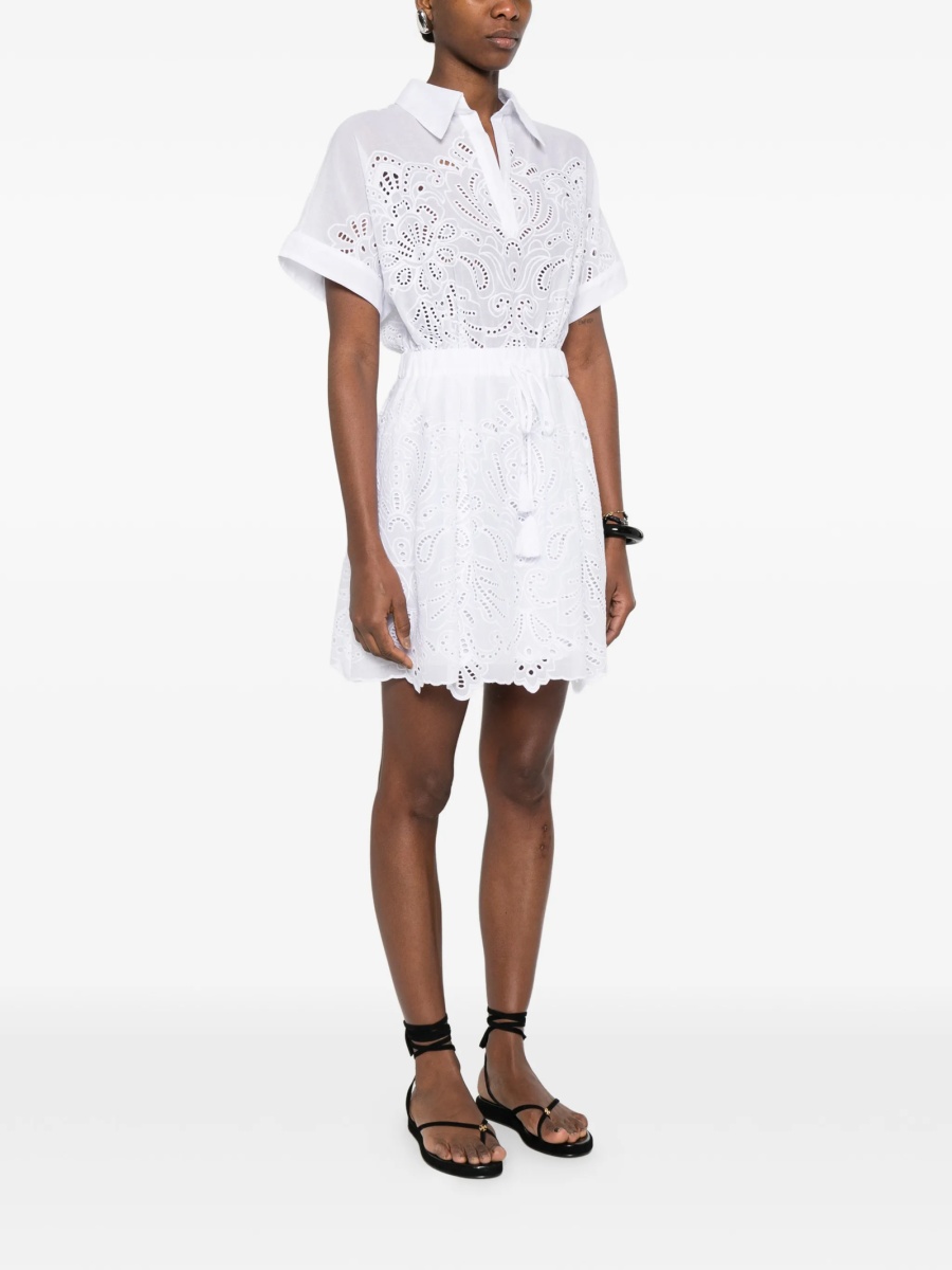 Rochie de zi Ermanno Scervino alba - Img 3