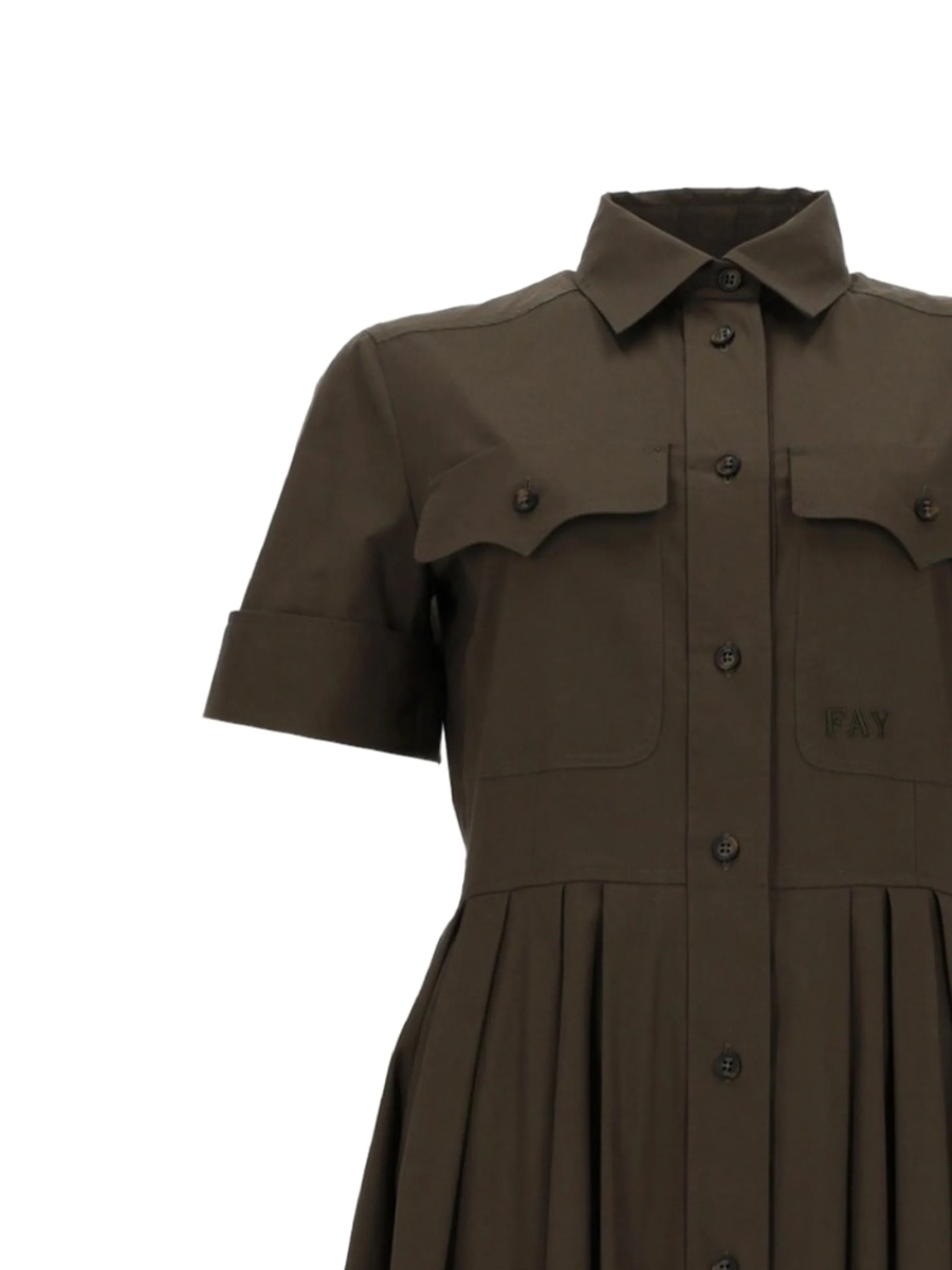 Rochie de zi Fay verde - Img 2