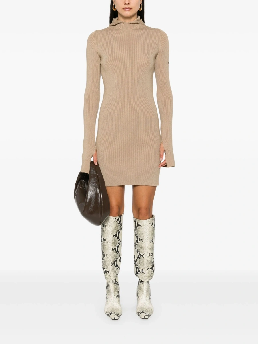 Rochie de zi Fendi neutra - Img 2