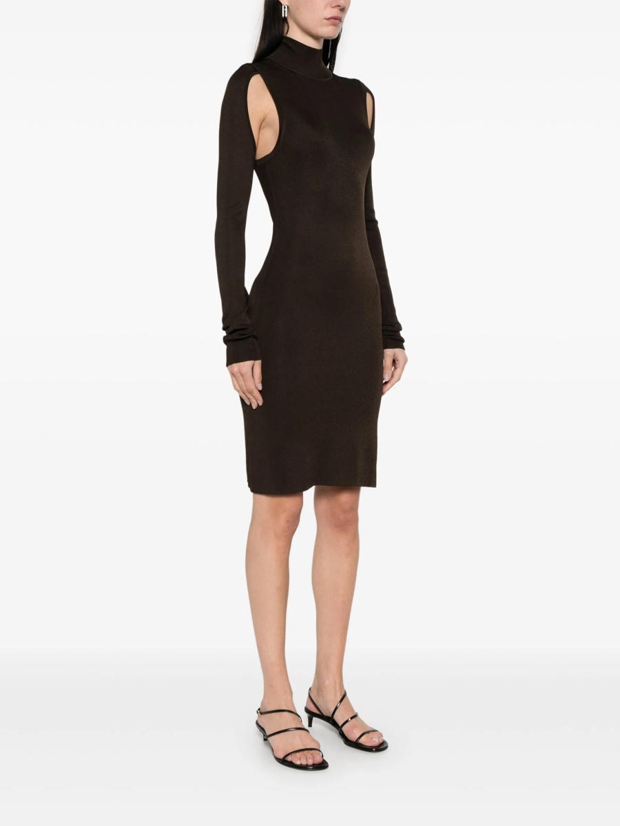 Rochie de zi HELMUT LANG maro - Img 3