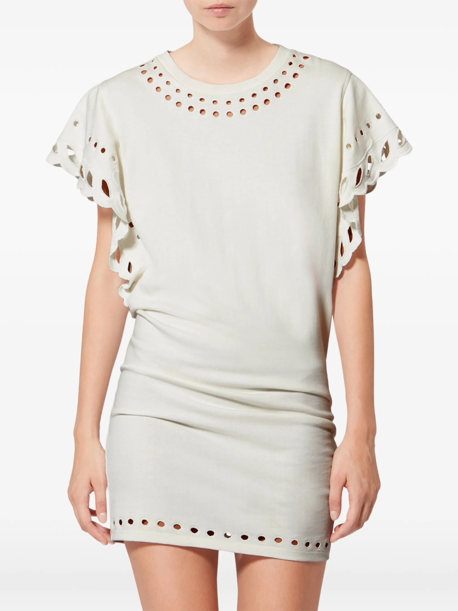 Rochie de zi ISABEL MARANT ETOILE gri - Img 3