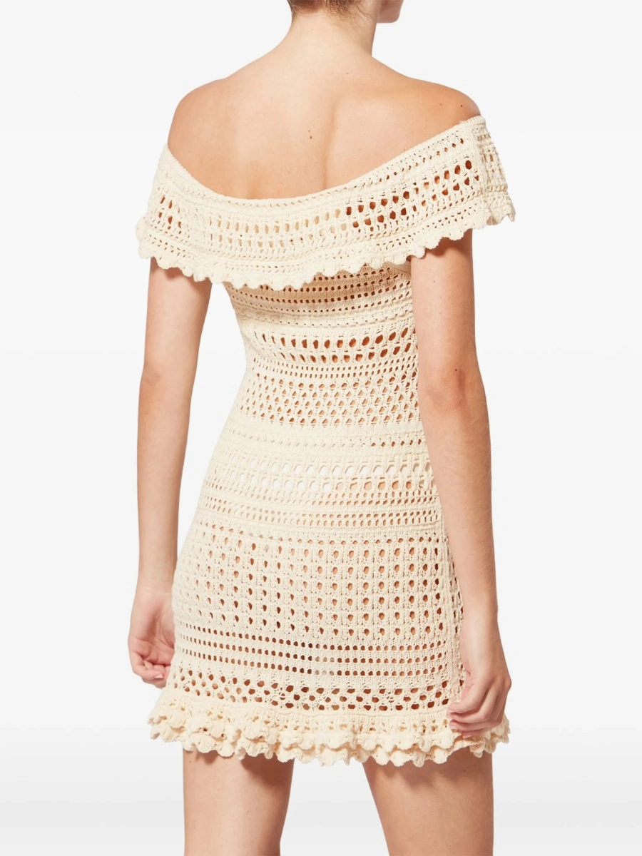 Rochie de zi ISABEL MARANT ETOILE neutra - Img 4